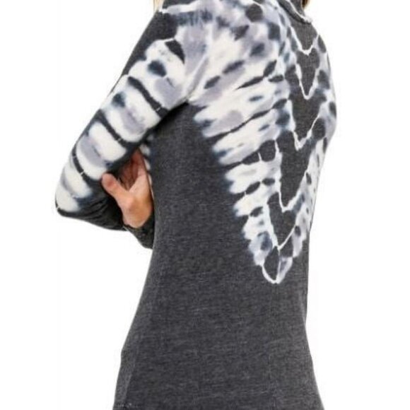 We The Free Psychedelic Tie-Dye Turtleneck Top - Picture 2 of 7